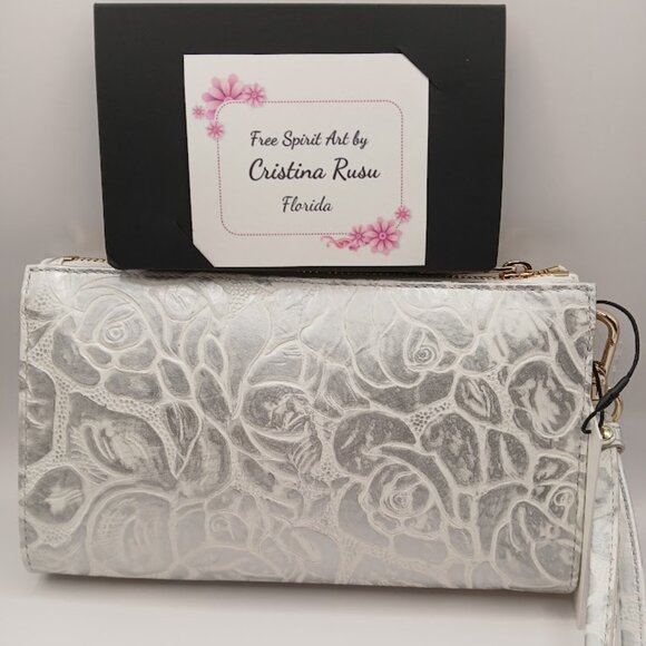 Brahmin Daisy White Lyon NWT - Picture 2 of 2